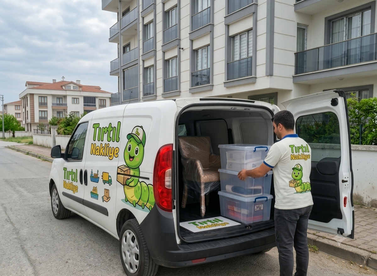 Tırtıl Nakliye Eşya Yükleme Aşaması